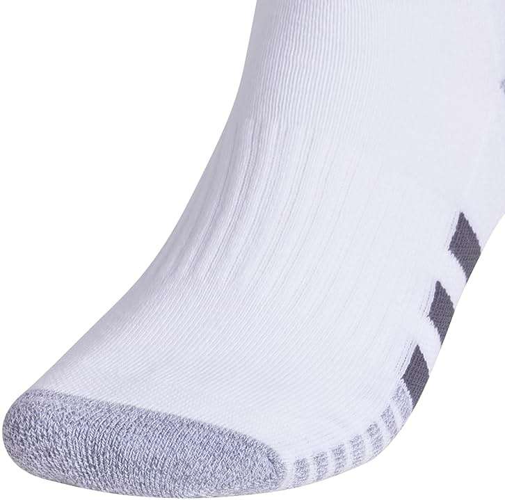 adidas Men's Cushioned Low Cut Ankle Socks (3 Pairs) Durable & Comfortable - Image 4