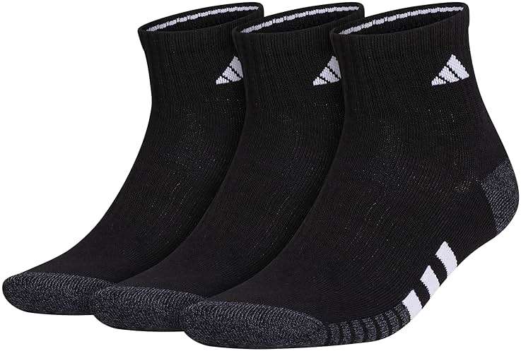 adidas Cushioned 3.0 3-Pack Quarter Socks - Image 1