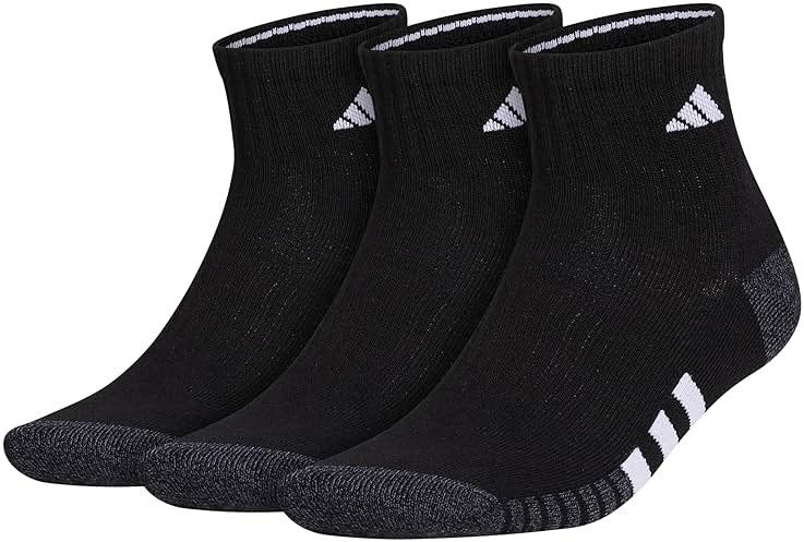 adidas Cushioned 3.0 3-Pack Quarter Socks - Product Image