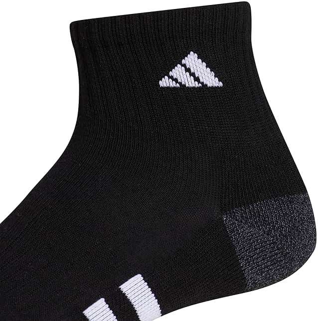 adidas Cushioned 3.0 3-Pack Quarter Socks - Image 3
