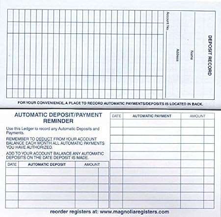 18 Pack Check Registers for Personal Checkbook, 24-25-26 Calendars, Transaction Register and Ledgers - Image 4