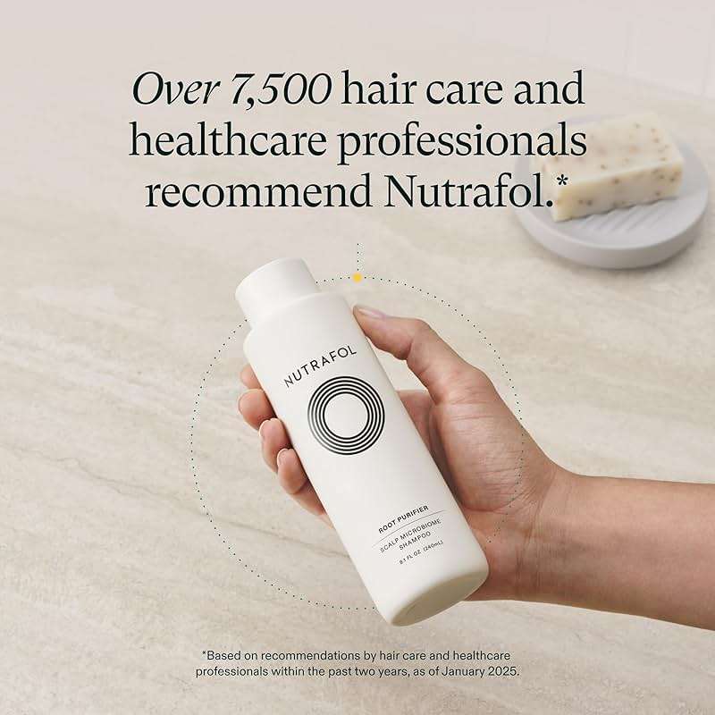 Nutrafol Shampoo, Cleanse and Hydrate Hair and Scalp, Improves Hair Volume, Strength and Texture, Physician-formulated for Thinning Hair, Color Safe, Sulfate Free - Image 2
