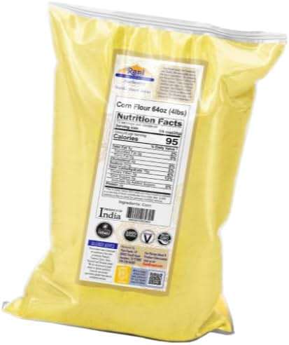 Rani Corn Flour (Makki ka Atta) 64oz (4lbs) 1.81kg Bulk ~ All Natural | Vegan | Gluten Friendly | NON-GMO | Indian Origin - Image 2