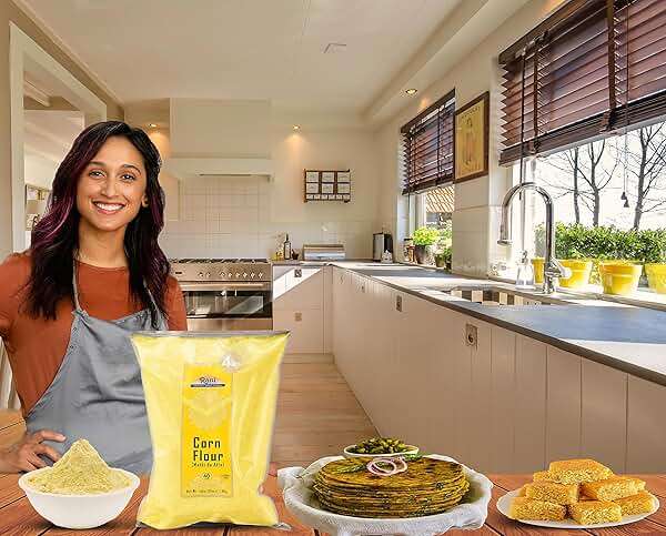 Rani Corn Flour (Makki ka Atta) 64oz (4lbs) 1.81kg Bulk ~ All Natural | Vegan | Gluten Friendly | NON-GMO | Indian Origin - Image 6