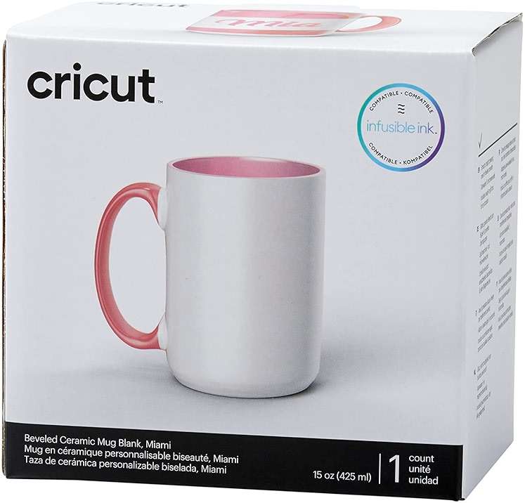 Cricut Mug Blank - Beveled, 15 oz, Miami - Image 3