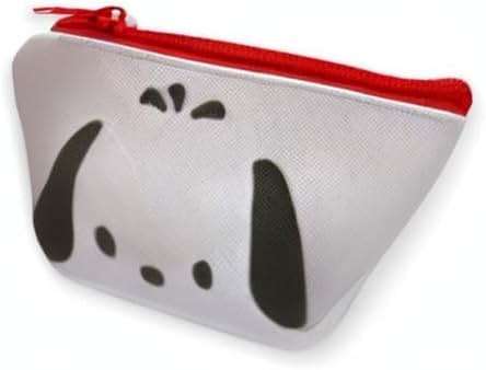 Sanrio Pochacco Face Boat Type Cosmetics Small Pouch Bag 4.3 in (W) × 3 in (H) × 2 in (D) - Image 9