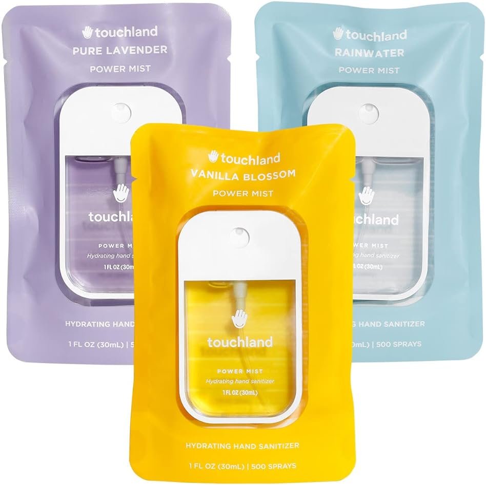 Touchland Hand Sanitizer Spray, Blossom Trio - 3 x 1 FL OZ - Product Image