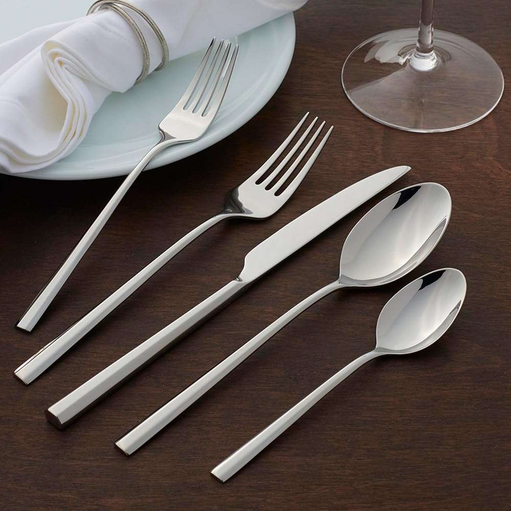 Oneida B1013020Al20 Doublet 20 Piece Everyday Flatware Set, Service For 4 - Image 4