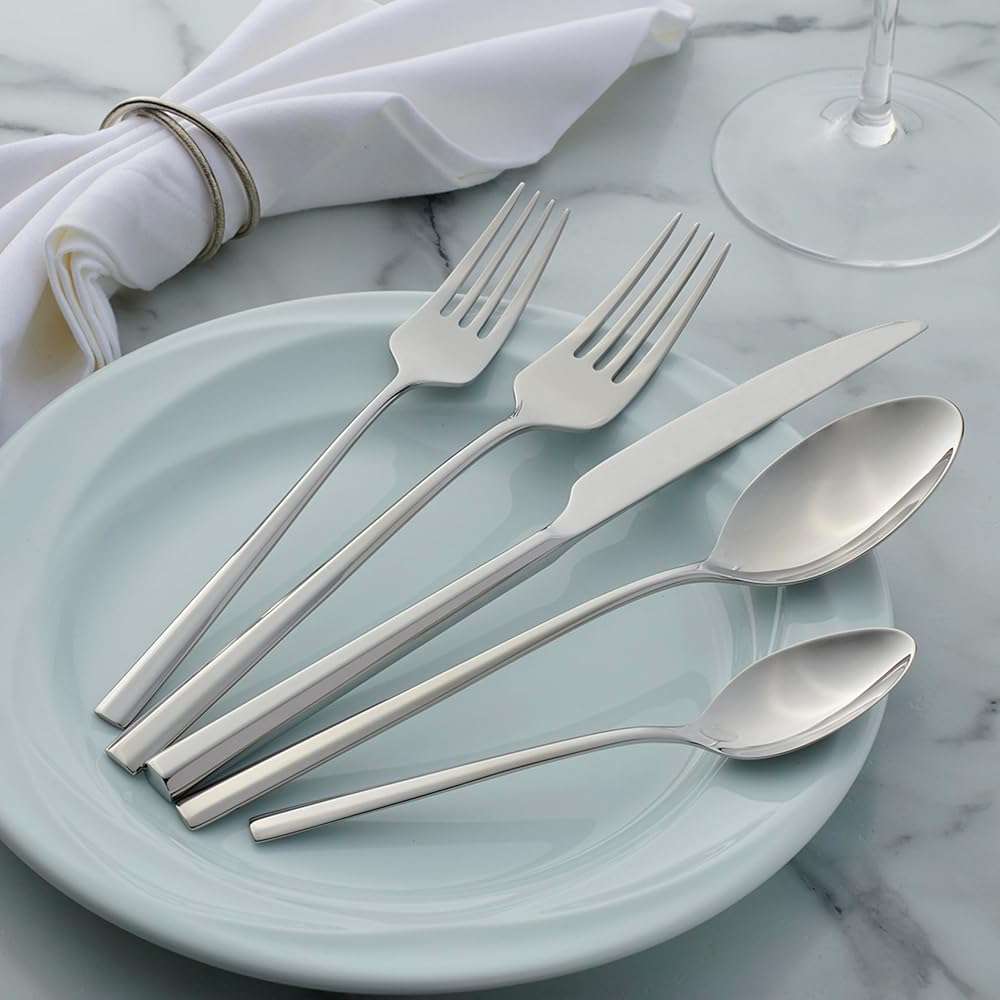 Oneida B1013020Al20 Doublet 20 Piece Everyday Flatware Set, Service For 4 - Image 5