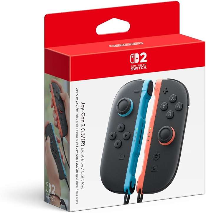 Nintendo Joy-Con 2 (L)/(R) Light Blue/Light Red - Image 1