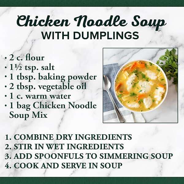Bear Creek Soup Mix, Chicken Noodle, 8.4 Ounce - Image 9