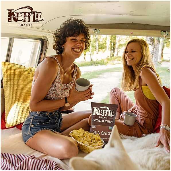 Kettle Foods Sea Salt Potato Chips, 7.5 OZ - Image 5