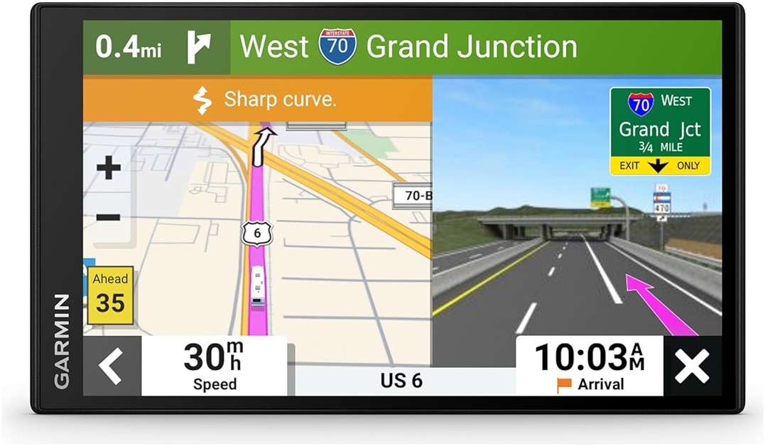 Garmin RV 795, Large, Easy-to-Read 7” GPS RV Navigator, Custom Routing, High-Resolution Birdseye Satellite Imagery, Directory of Parks and Services, Access Live Traffic and Weather - Image 1