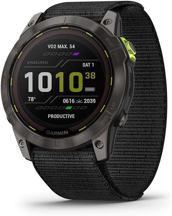 Garmin Enduro™ 2 – Ultraperformance Watch, Long-Lasting GPS Battery Life, Solar Charging, Preloaded Maps - Image 1