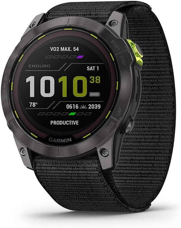 Garmin Enduro™ 2 – Ultraperformance Watch, Long-Lasting GPS Battery Life, Solar Charging, Preloaded Maps - Product Image