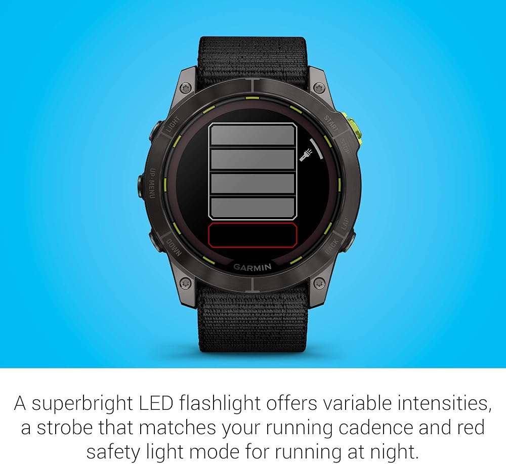 Garmin Enduro™ 2 – Ultraperformance Watch, Long-Lasting GPS Battery Life, Solar Charging, Preloaded Maps - Image 6