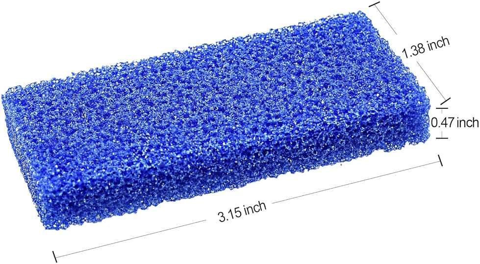 Disposable Foot Scrubber Sponge Pads Pedicure Pumice Stone for Feet Callus Remover Coarse Blue 40Pcs - Image 6