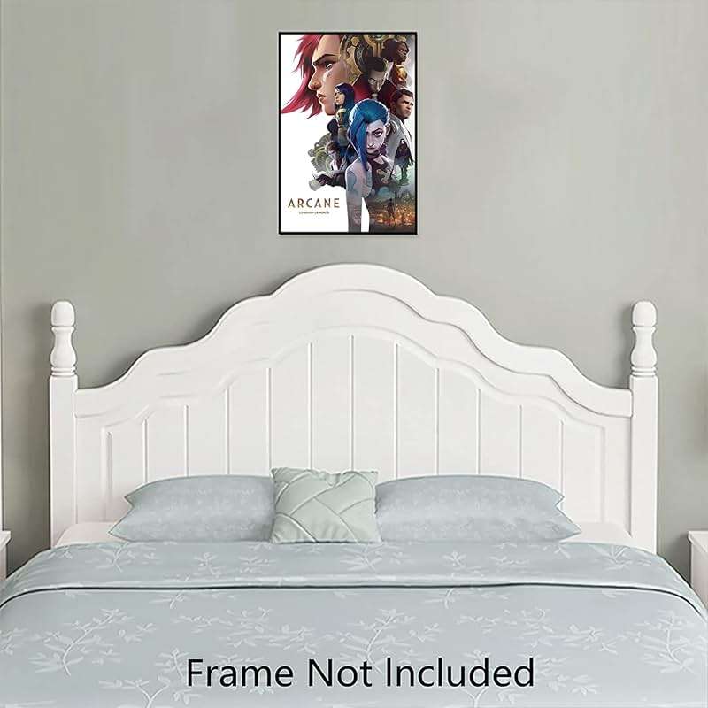 Christ-EZ Anime cartoon Arcane League of Legends Movie Poster Cool Wall Decor Art Print posters for room aesthetic - Matte Poster Frameless Gift 11 x 17 inch(28cm x 43cm) - Image 8