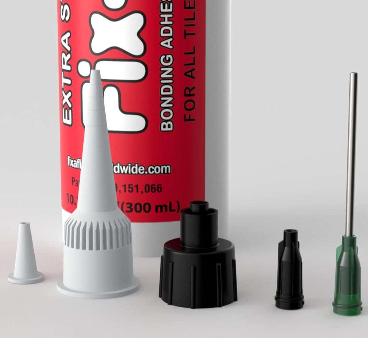 The Original Fix-A-Floor Loose Tile Repair Adhesive PRO Pack! Includes a Micro Syringe Injector and Two Drill Bits -Tile, Porcelain, Ceramic, Marble, Stone, Wood Floor. Pack of 2 - Image 7