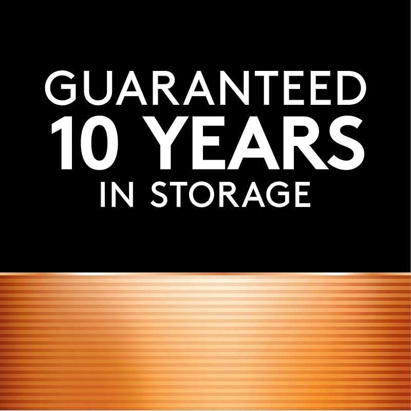 Duracell Coppertop D Batteries, 10 Count (1 Pack), D Battery with Long-Lasting Power, All-Purpose Alkaline Battery for Household and Office Devices - Image 4
