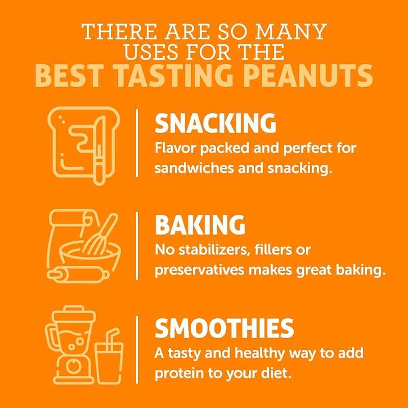 Crazy Richard's 100% All-Natural Vegan Creamy & Crunchy Peanuty Butter with No Added Sugar and Non-GMO Variety Pack (1 Pound, Pack of 2) - Image 7