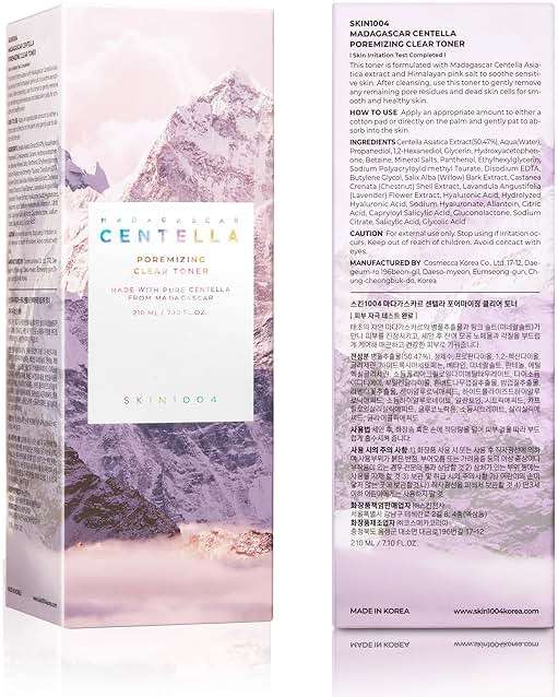SKIN1004 Poremizing Clear Toner 7.10 fl.oz, 210ml, Korean Face Toner with Himalayan Pink Salt & Madagascar Centella, Facial Toner for Pore Care & Oil Balance, Hydrating Essence, Korean Skin Care - Image 10