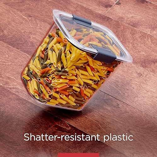 Rubbermaid Brilliance BPA-Free Airtight Food Storage Containers with Lids Set of 20 with Scoops Perfect for Kitchen and Pantry Organization - Image 10