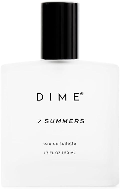 DIME Beauty 7 Summers Perfume for Women - Sweet Floral Eau de Toilette with Bergamot, Vanilla Orchid and Coconut, Clean, Vegan, Cruelty-Free Fragrance, 1.7 oz / 50 ml - Product Image
