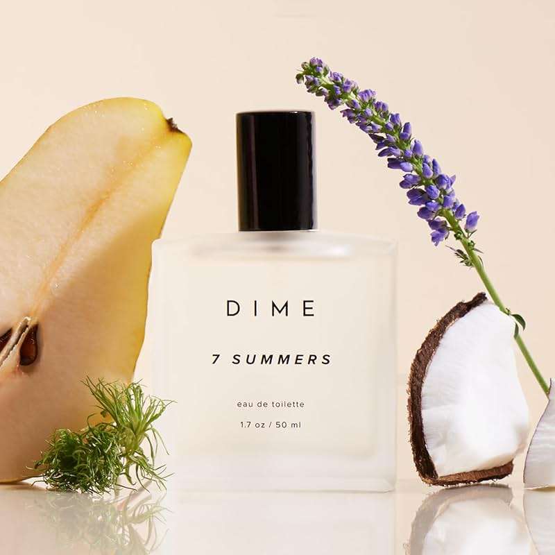 DIME Beauty 7 Summers Perfume for Women - Sweet Floral Eau de Toilette with Bergamot, Vanilla Orchid and Coconut, Clean, Vegan, Cruelty-Free Fragrance, 1.7 oz / 50 ml - Image 3