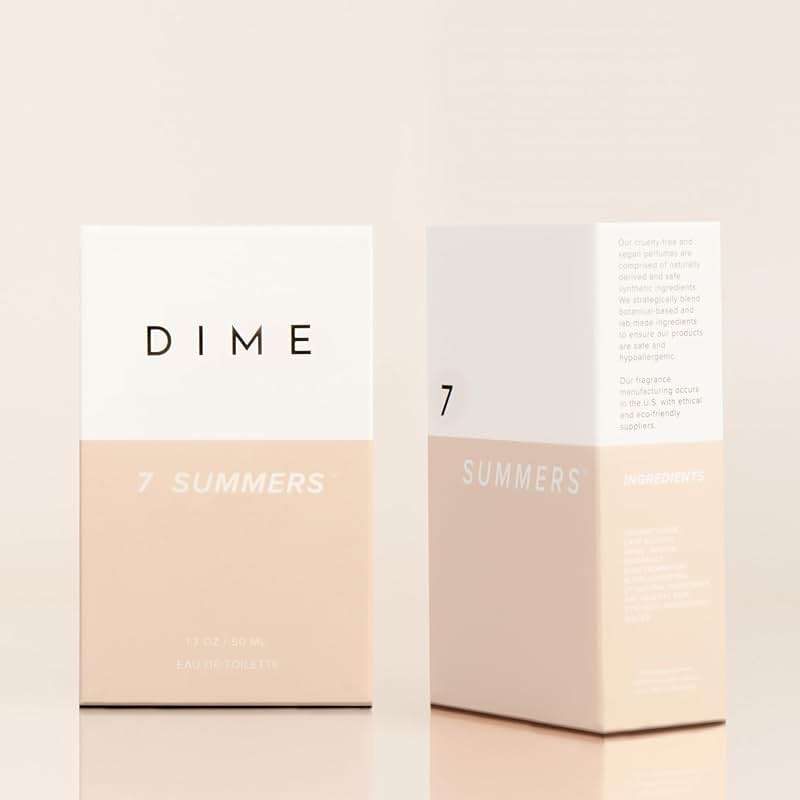 DIME Beauty 7 Summers Perfume for Women - Sweet Floral Eau de Toilette with Bergamot, Vanilla Orchid and Coconut, Clean, Vegan, Cruelty-Free Fragrance, 1.7 oz / 50 ml - Image 7