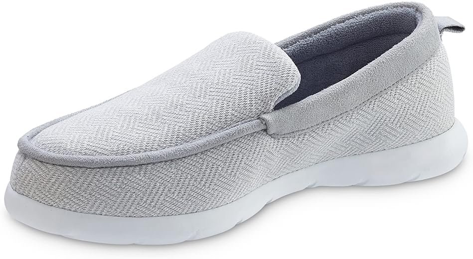 isotoner Zenz Men's Sport Knit Moccasin, Slip-on Shoe - Product Image
