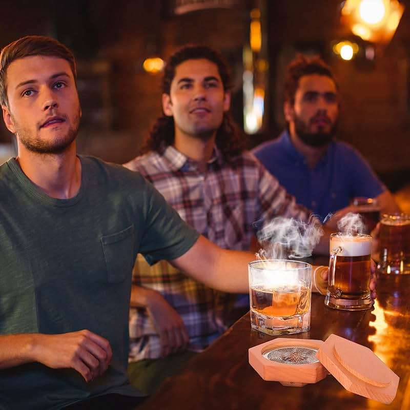 Bourbon Whiskey Gifts for Men - Fun Cocktail Smoker Kit with Torch, Birthday Anniversary Unique Gifts for Husband Dad, Cool Smoked Bourbon Kit, Mens Gift Ideas for Father's Day - Image 8
