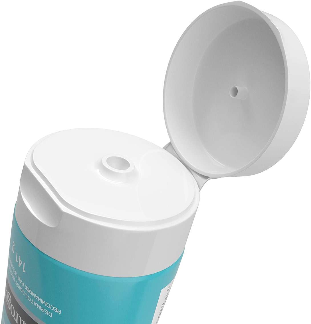 Neutrogena Hydro Boost Gentle Exfoliating Daily Facial Cleanser with Hyaluronic Acid, Clinically Proven to Increase Skin's Hydration Level, Non-Comedogenic Oil-, Soap- & Paraben-Free, 5 Oz, 3 Pack - Image 5