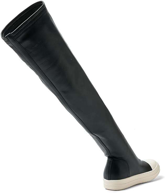 Kluolandi Women's Stretch Flat Over The Knee Thigh High Boots Comfort Knee-high Sneakers - Image 5