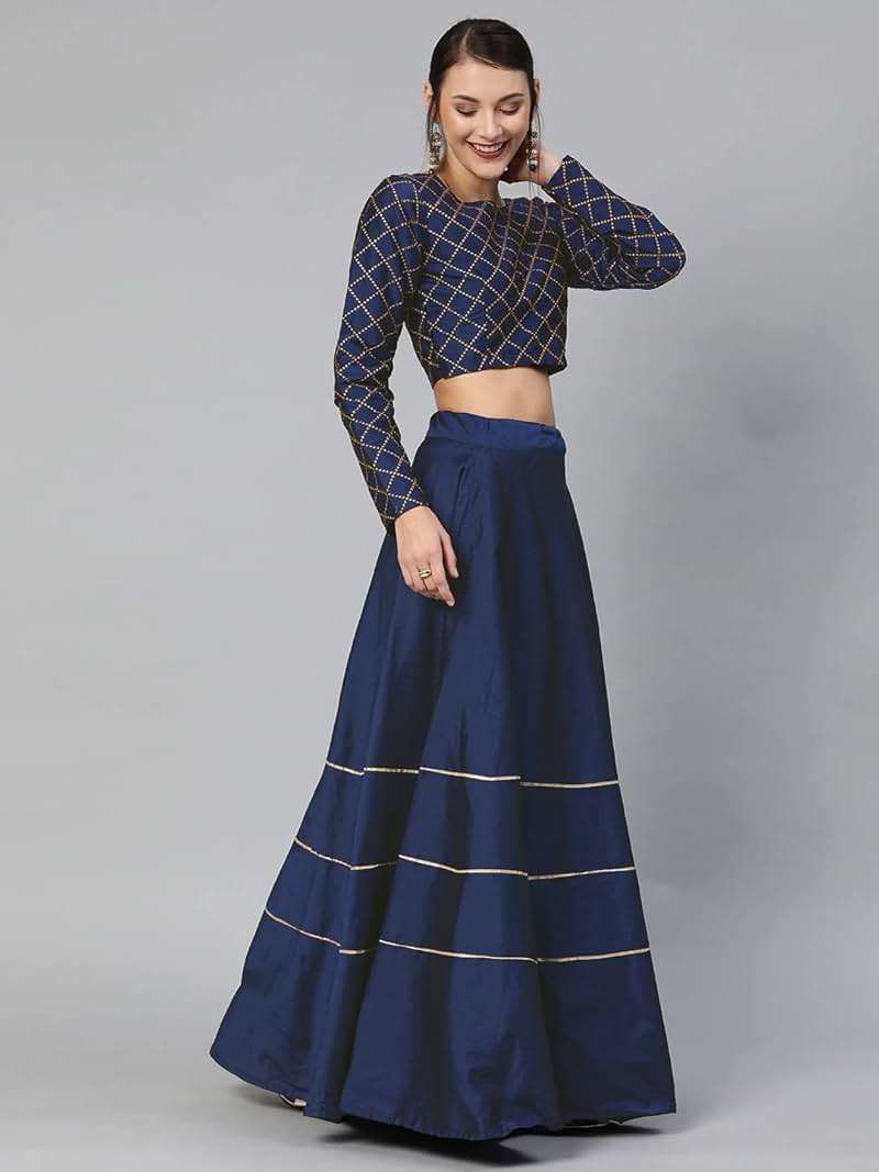 lehenga choli for women readymade fully stitched Wedding Party Wear Indian Style Dress - Image 5