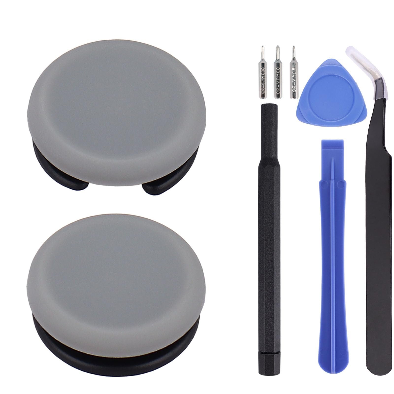 IKPEK 2Pcs Analog Stick Cap Replacement 3D Joystick Cover for 2DS 3DS 3DSXL 3DSLL New 3DS New 3DSXL New 3DSLL Controller - Product Image