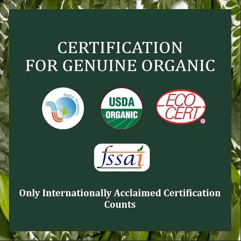 INDUS VALLEY 100% Bio Organic Amla Powder | Indian Gooseberry Powder | Phyllanthus emblica | Natural and Fresh For Healthy Hair - (200gm) - Image 2
