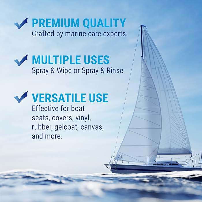 Nautical One - Xtreme Mildew Stain Remover | Powerful Marine Mold and Mildew Stain Remover, Non-Bleach Spray for Boat Interior & Exterior (22 oz) - Image 4