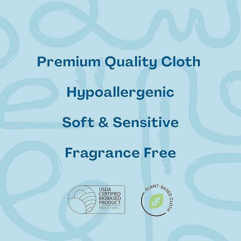 Hello Bello Extra Gentle Unscented Baby Wipes, Plant Based, Made with 99% Water and Aloe for Babies and Kids, 1080 Count - Image 5