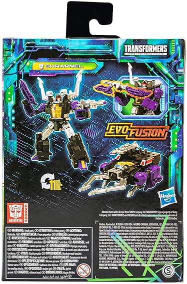 Transformers Toys Legacy Evolution Deluxe Shrapnel Toy, 5.5-inch, Action Figure for Boys and Girls Ages 8 and Up - Image 4