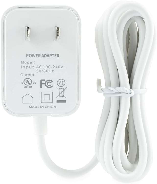 LEFXMOPHY Charger Replacement for HelloBaby HB66, HB50, HB6550, HB30 Baby Camera Monitor K05S050100U 5V Charging Cable Power Cord NOT for HB24 HB32 - Image 2