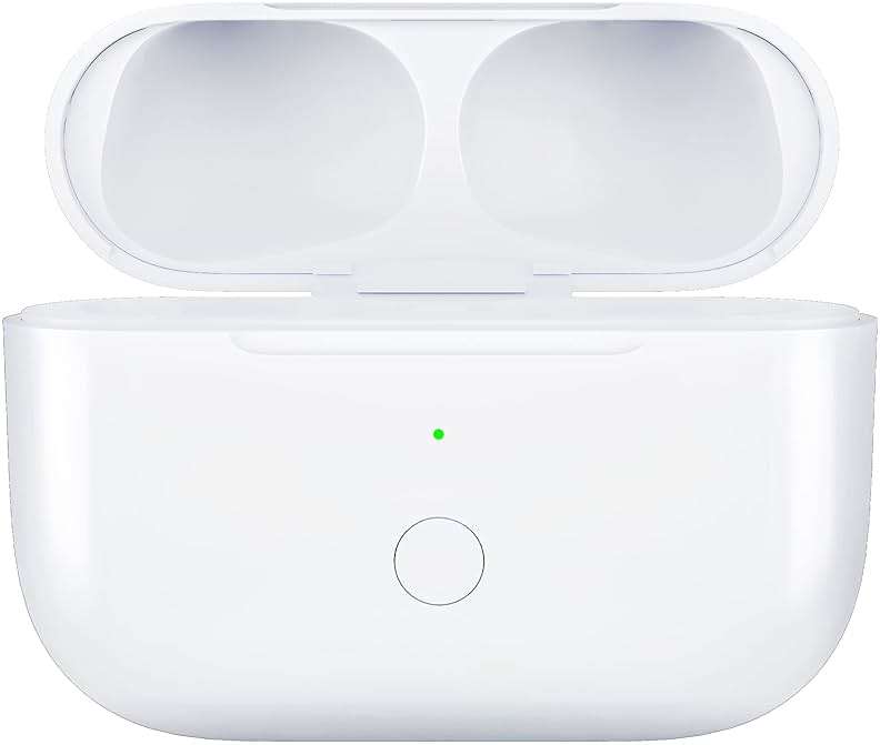 Wireless Charging Case Compatible with AirPods Pro 1st & 2nd Generation, for Airpods Pro Charger Replacement Cases, Support Bluetooth Pairing&Sync Button,661 Mah Built-in Battery,White - Image 1