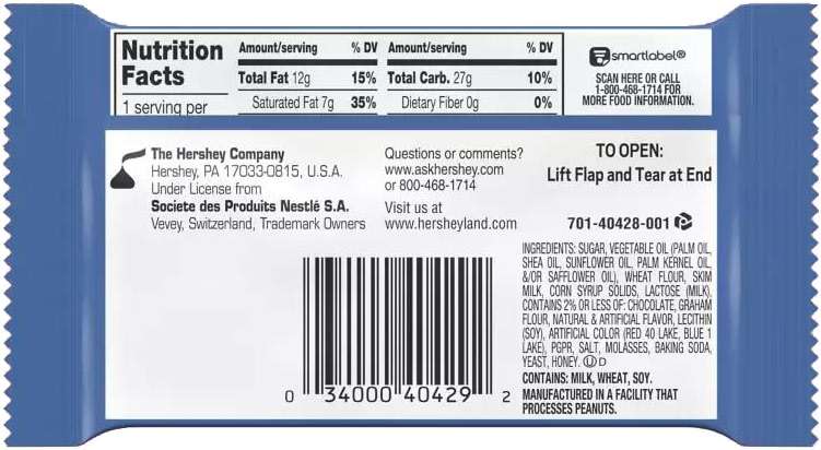 THE HERSHEY COMPANY KIT-KAT BLUEBERRY MUFFIN LIMITED EDITION CANDY BAR 1.5 oz / Case of 24, 24 Count (Pack of 1) - Image 4