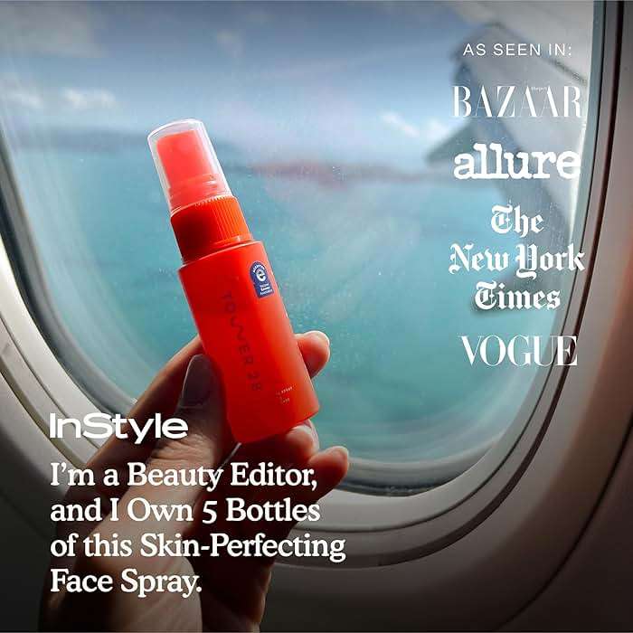 Tower 28 SOS Daily Rescue Facial Spray - Hypochlorous Acid Spray to Help Reduce Redness, Calm Irritation + Alleviate Flare-Ups - Purifying Travel Size Face Toner - Everyday Skin Care Essential (1 oz) - Image 7