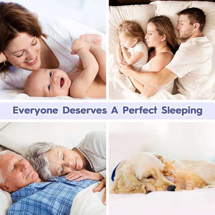 ABENE Twin XL Size Mattress Topper for College Dorm Essentials, Extra Long Mattress Pad Pillowtop, Soft Plush Mattress Cover Bed Topper with Deep Pocket, Overfilled Down Alternative Filling, White - Image 8