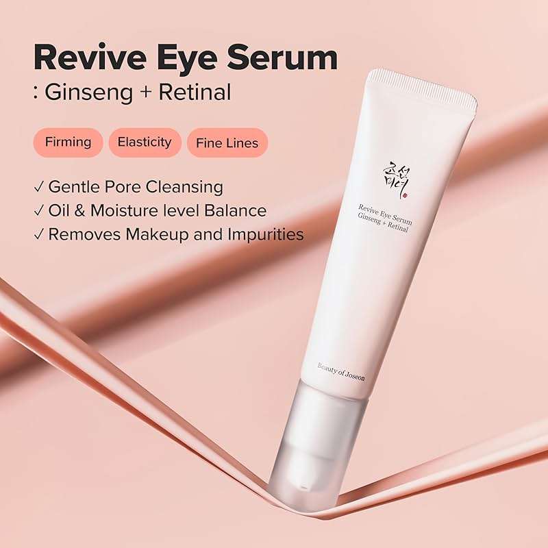 Beauty of Joseon Revive Eye Serum with Retinal Niacinamide Correction for Puffy Eye Bags Fine Lines Dark Circles Wrinkles, Korean Skin Care 30ml, 1.01 fl.oz - Image 3
