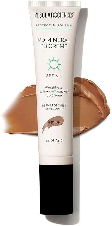 MDSolarSciences Crème Mineral Beauty Balm SPF 50 OilFree Tinted Matte BB Crème - Image 1