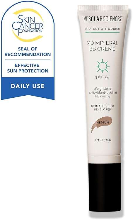 MDSolarSciences Crème Mineral Beauty Balm SPF 50 OilFree Tinted Matte BB Crème - Image 2