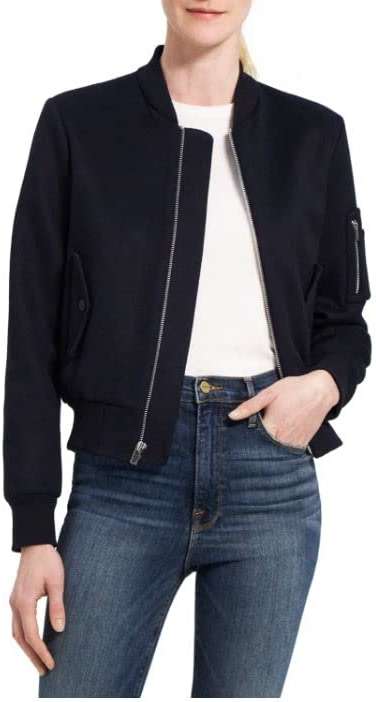 Theory Women's Classic Bomber Jacket - Image 1