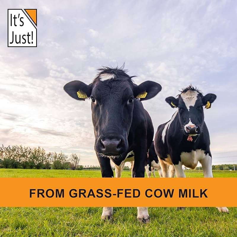 It's Just! - Whey Protein Isolate, Ultra Premium Grass-Fed, Unflavored, Made in USA, Pure 90% Protein, Only 1g Carb, No Added Sugar (1.25 Pound) - Image 4